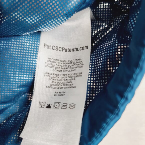 Columbia Men's Royal Blue Frost Fighter Thermal Coil Puffer Jacket Size L - Picture 7 of 8